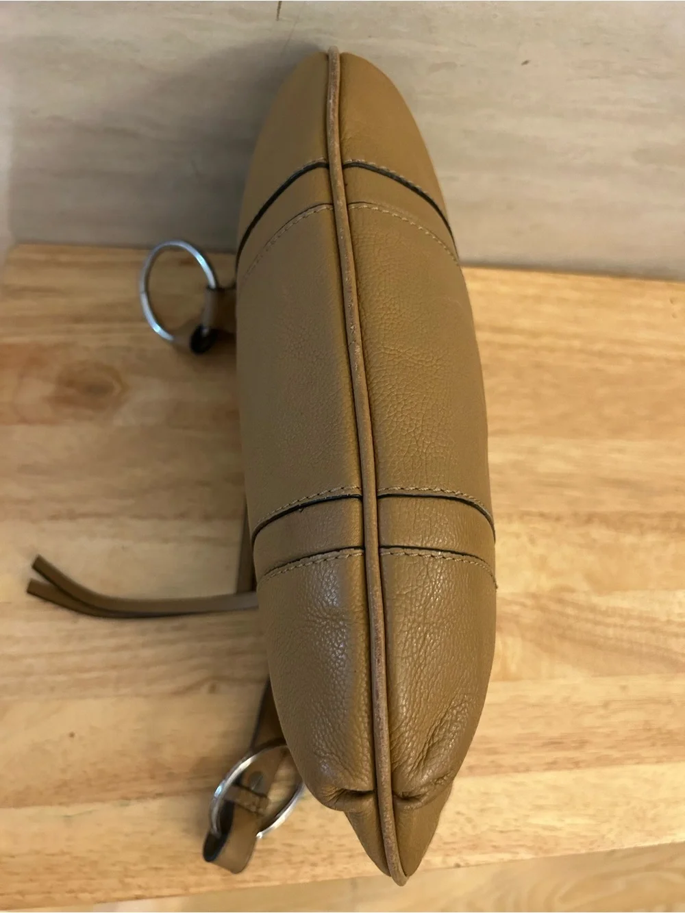 Tahari Pebbled leather hobo-style shoulder bag